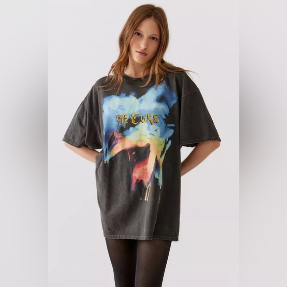 The Cure The Head on The Door Oversized T shirt Dress - Picture 5 of 5